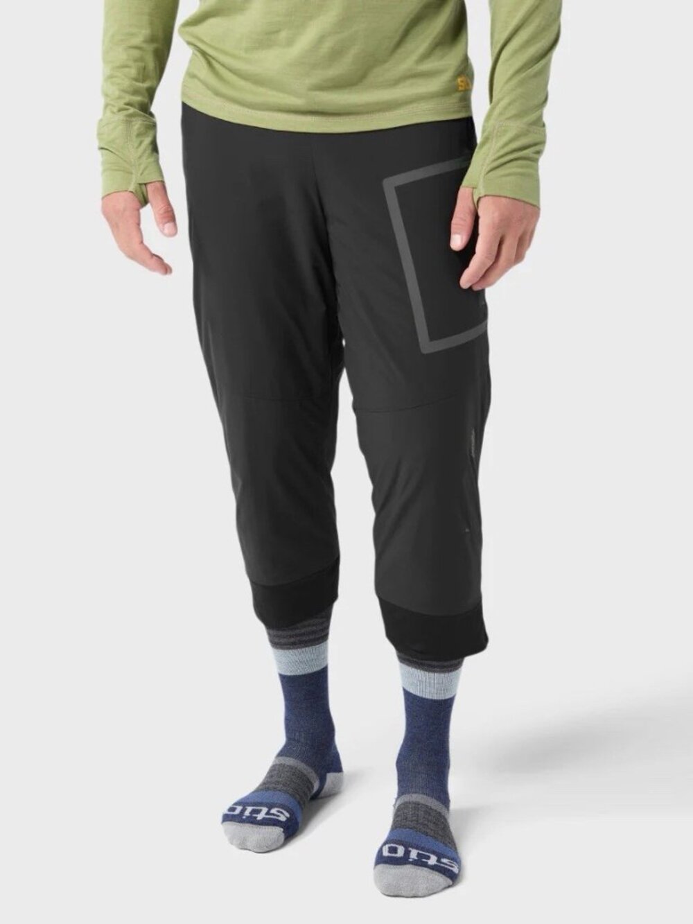 Stio Men's Fernos Insulated Knicker Abyss Black Size S NWT $199 MSRP